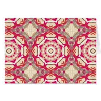 Traditionele  magenta Red Interlocking Rings