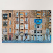 Traditionele Maltese Balconies Valletta Malta Legpuzzel (Horizontaal)