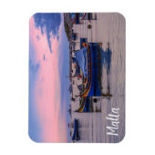 Traditionele Maltese boten in Marsaxlokk Magneet (Verticaal)