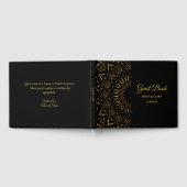 Traditionele mandala klassieke elegante luxe kunst gastenboek (Volledig)