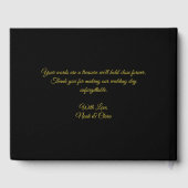 Traditionele mandala klassieke elegante luxe kunst gastenboek (Achterkant)