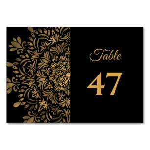 Traditionele mandala klassieke luxe trouwdag kaart