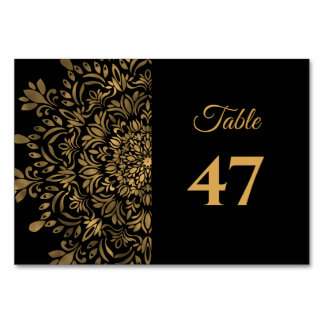 Traditionele mandala klassieke luxe trouwdag kaart