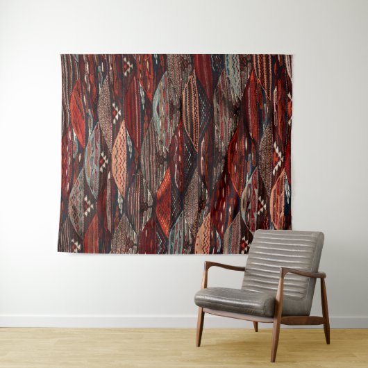 traditionele Marokkaanse Berberkunst Wandkleed (In Situ (horizontaal))