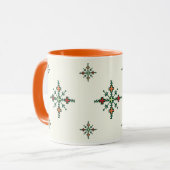 Traditionele Marokkaanse borduurwerk | Fassi Embro Mok (Voorkant links)