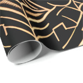 Traditionele Marokkaanse textuur minimaal patroon Cadeaupapier (Rol Hoek)