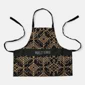 Traditionele Marokkaanse textuur minimaal patroon Schort (Voorkant)