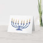 Traditionele Menorah Feestdagen Kaart<br><div class="desc">Traditionele Menorah</div>