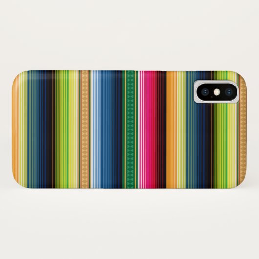 Traditionele Mexicaanse Blanket Serape Case-Mate iPhone Case (Achterkant (horizontaal))