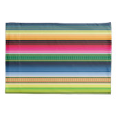 Traditionele Mexicaanse Blanket Serape Kussensloop (Achterkant)