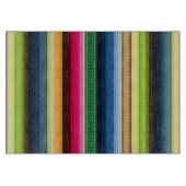 Traditionele Mexicaanse Blanket Serape Snijplank (Voorkant)