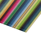 Traditionele Mexicaanse Blanket Serape Snijplank (Hoek)