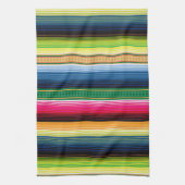 Traditionele Mexicaanse Blanket Serape Theedoek (Verticaal)