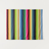 Traditionele Mexicaanse Blanket Serape Wandkleed (Voorkant (horizontaal))