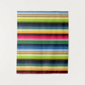 Traditionele Mexicaanse Blanket Serape Wandkleed (Voorkant)