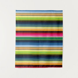 Traditionele Mexicaanse Blanket Serape Wandkleed