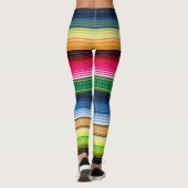 Traditionele Mexicaanse deken Leggings (Achterkant)