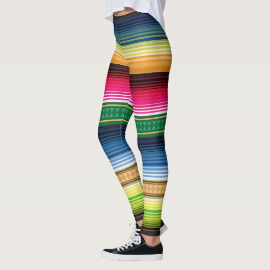 Traditionele Mexicaanse deken Leggings (Links)
