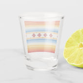 Traditionele Mexicaanse serape deken Shot Glas (Achterkant)