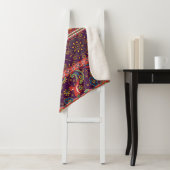 Traditionele Mexicaanse stijlpatchwork abstrac Sherpa Deken (In situ)