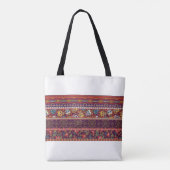 Traditionele Mexicaanse stijlpatchwork abstrac Tote Bag (Achterkant)