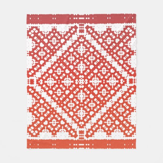 Traditionele mexicaanse talavera. Modern ontwerp Fleece Deken (Voorkant)