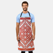 Traditionele  mexicaanse talavera. Modern ontwerp Schort (Gedragen)