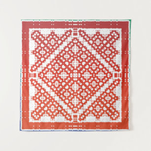 Traditionele mexicaanse talavera. Modern ontwerp Wandkleed