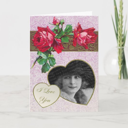 Traditionele Moederdag-Kaart Kaart (Voorkant)