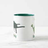 Traditionele mok voor tuinbouw in stijl (Midden)