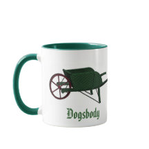 Traditionele mok voor tuinbouw in  stijl