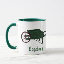 Traditionele mok voor tuinbouw in  stijl