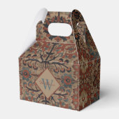 Traditionele monogrammen oost-Perzisch Patroon Bedankdoosjes (Voorkant Zijde)