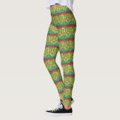 Traditionele mooie mooie Arabische kleuren Leggings (Links)