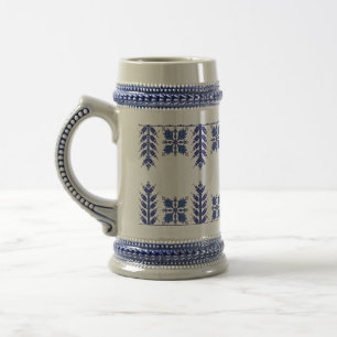 Traditionele Motif, Roemeens traditioneel Motif T- Bierpul
