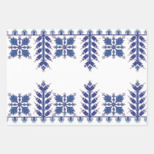 Traditionele Motif, Roemeens traditioneel Motif T- Inpakpapier Vel (Voorkant)