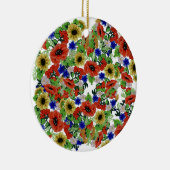 Traditionele Motif, Roemeens traditioneel Motif T- Keramisch Ornament (Rechts)