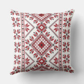 Traditionele Motif, Roemeens traditioneel Motif T- Kussen (Achterkant)