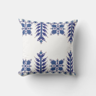 Traditionele Motif, Roemeens traditioneel Motif T- Kussen