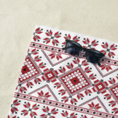 Traditionele Motif, Roemeens traditioneel Motif T- Strandlaken (In situ)