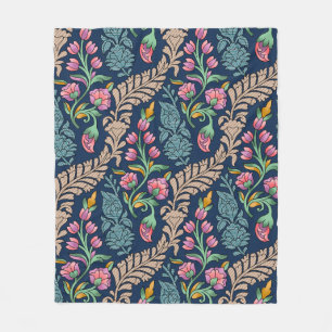 Traditionele Mughal Allover Designart, patroon, fl Fleece Deken
