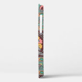 Traditionele Mughal Border art, patroon, bloem, ge Case-Mate iPhone Case (Achterkant / Links)