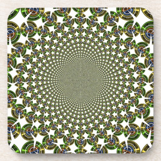 Traditionele naadloze haaien bier onderzetter (Voorkant)