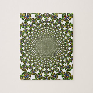 Traditionele naadloze haaien legpuzzel