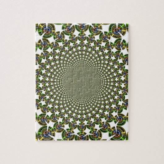 Traditionele naadloze haaien legpuzzel (Verticaal)