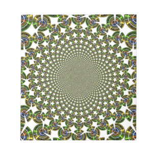 Traditionele naadloze haaien notitieblok