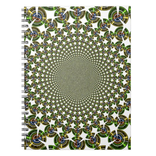 Traditionele naadloze haaien notitieboek (Voorkant)