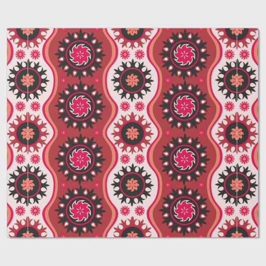 Traditionele naadloze oosterse versiering cadeaupapier (Vlak)