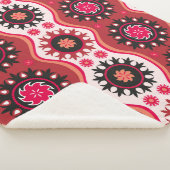 Traditionele naadloze oosterse versiering sherpa deken (3/4)