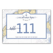 Traditionele Nautical Martha's Vineyard | jaren '1 Kaart (Achterkant)